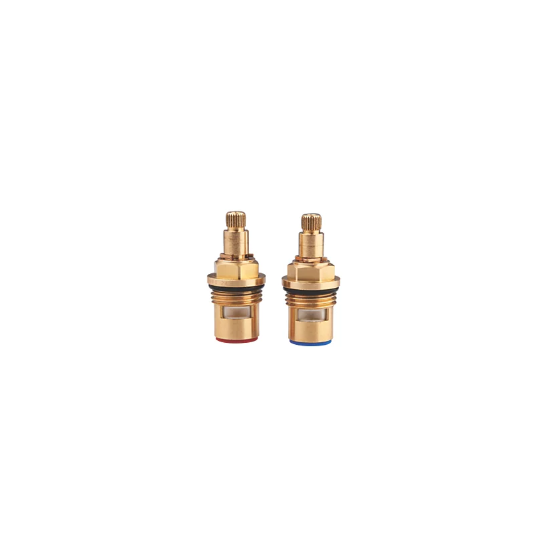 1/2 Ceramic Disc cartridge No Thread for Collar A6 - Pair