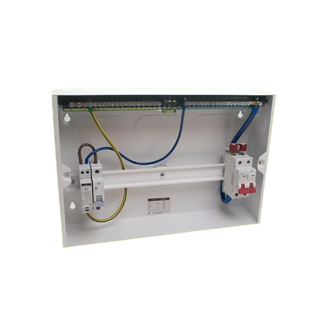 Navitas N16MX Main Switch 16-Way SPD Consumer Unit 100A MS (14 Usable Ways)