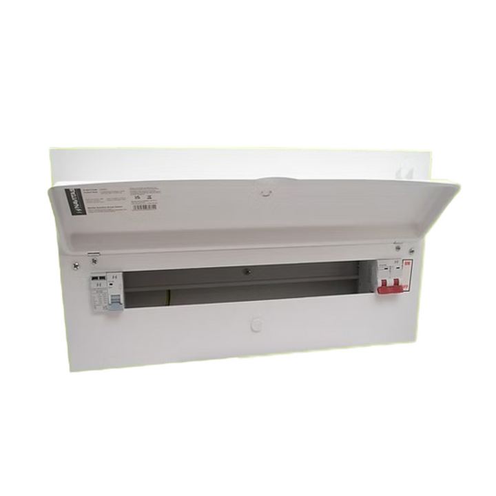 Navitas N20MX Main Switch 20-Way SPD Consumer Unit 100A MS (18 Usable Ways)