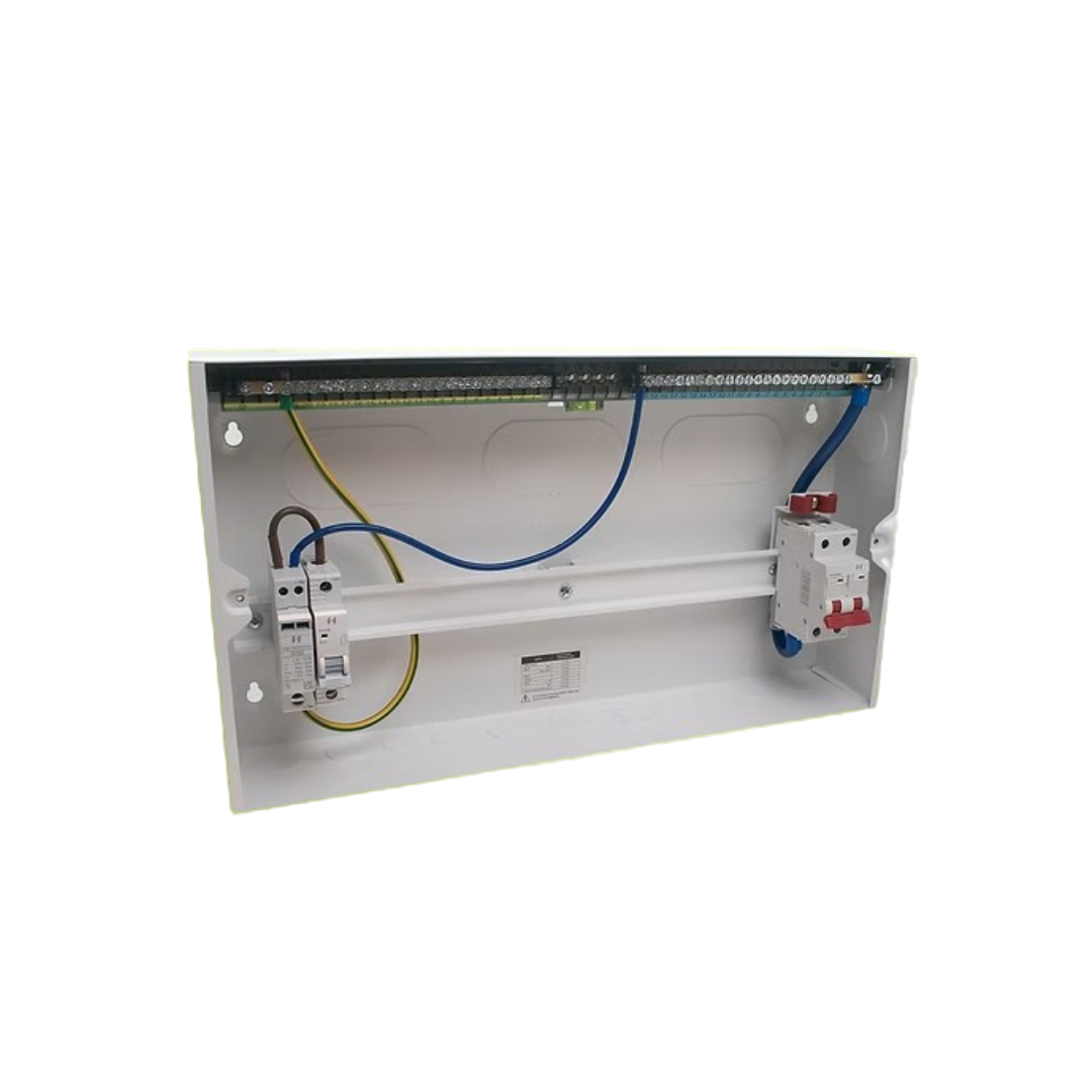 Navitas N20MX Main Switch 20-Way SPD Consumer Unit 100A MS (18 Usable Ways)