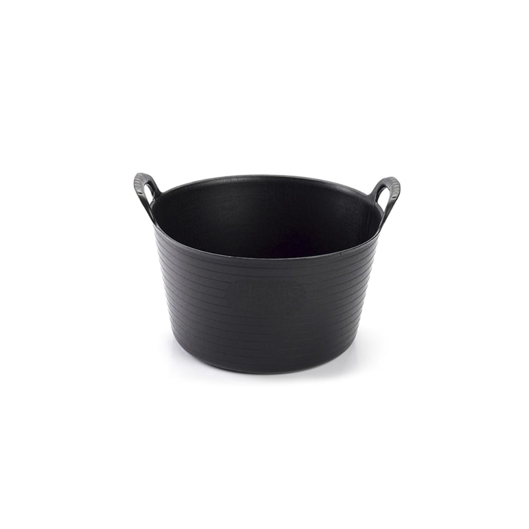 Heavy Duty Flexible Bucket 56L Black