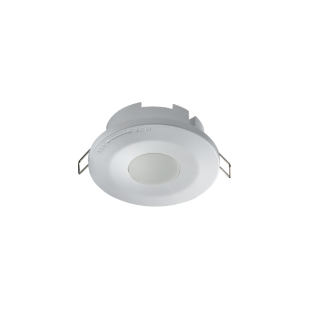 IP20 360° 2 in 1 mmWave Occupancy Sensor - Surface or Recess Mounting - White