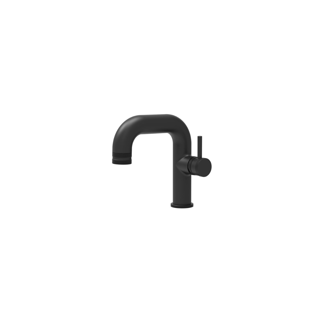 Core Side Lever Mono Basin Mixer Black