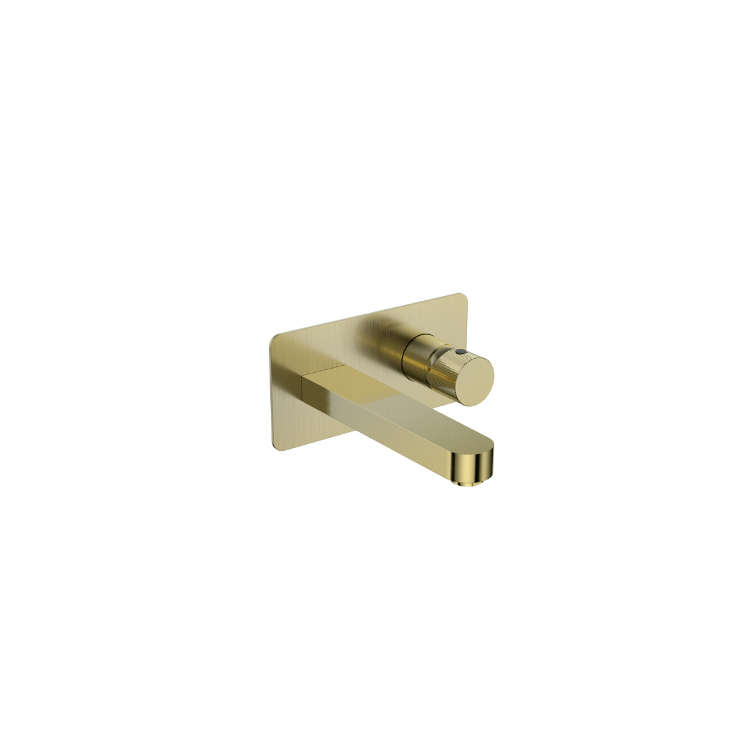 KOKO Wall Mounted Mixer Brushed Brass