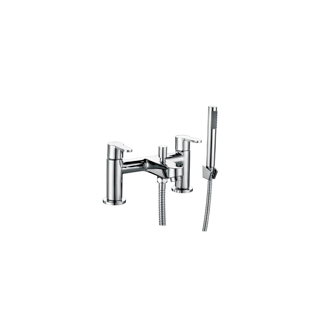 Favour Bath Shower Mixer with shower kit and wall bracket