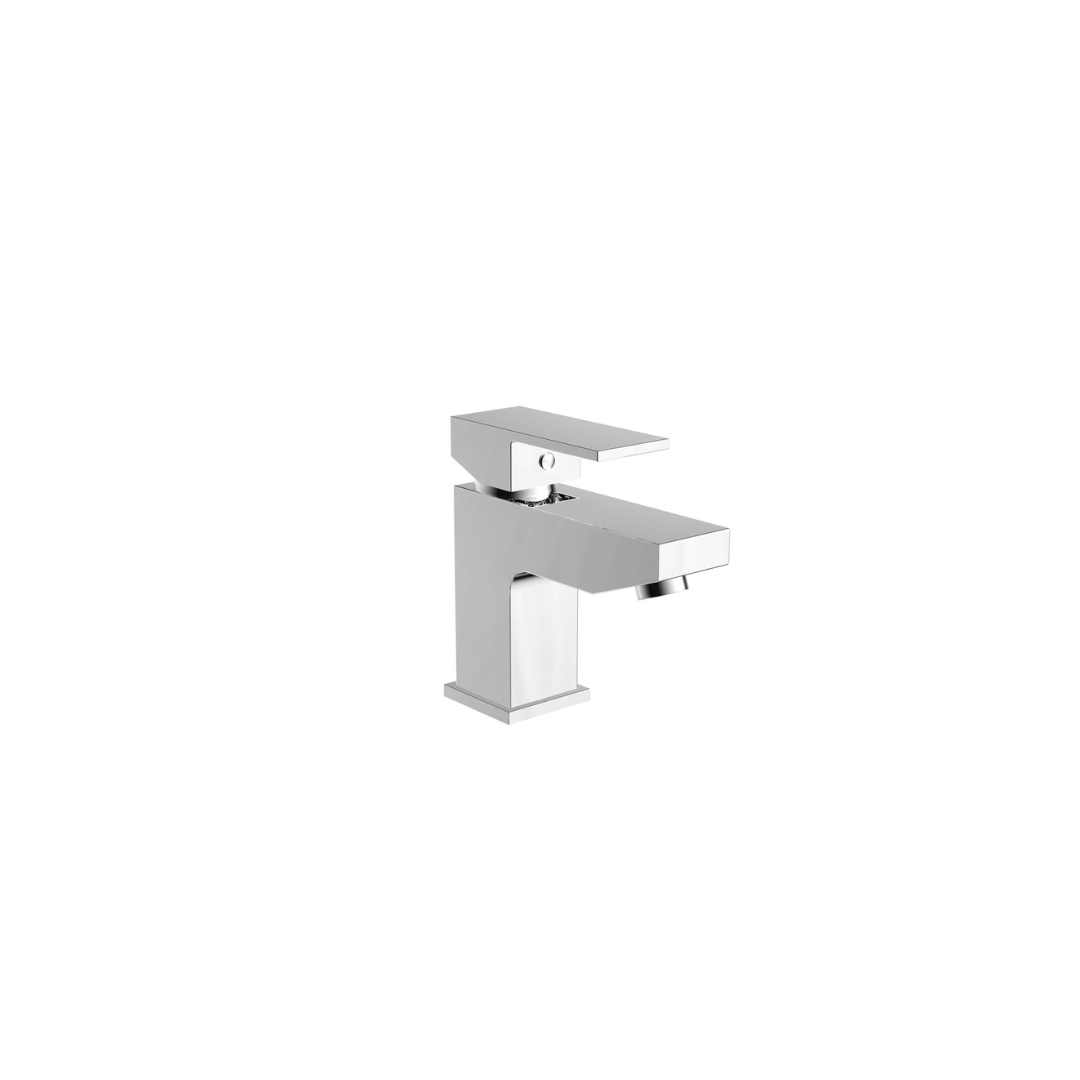 Lanza Mono Basin Mixer with Push Waste