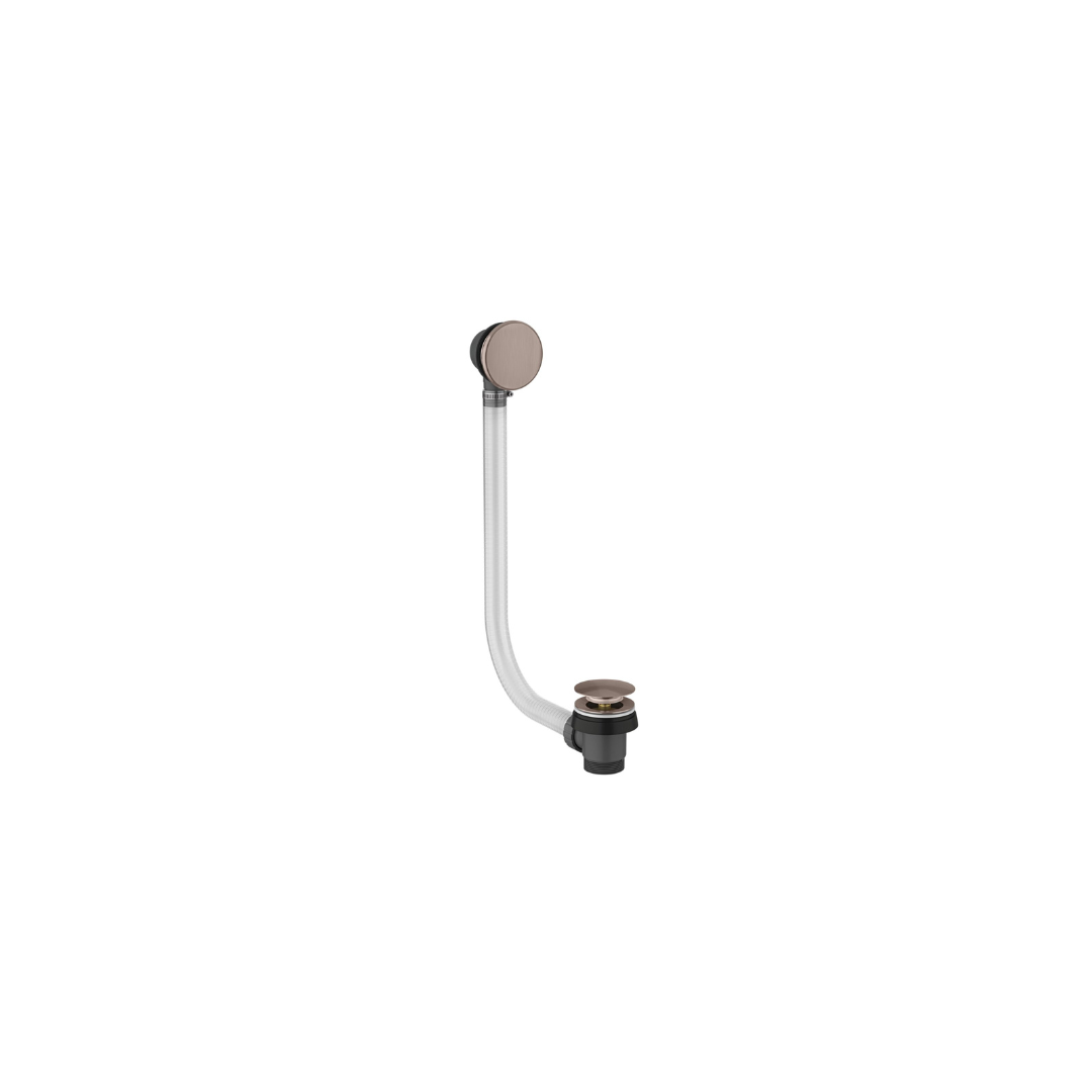 Brushed Bronze Bath Pop-Up Waste with Overflow