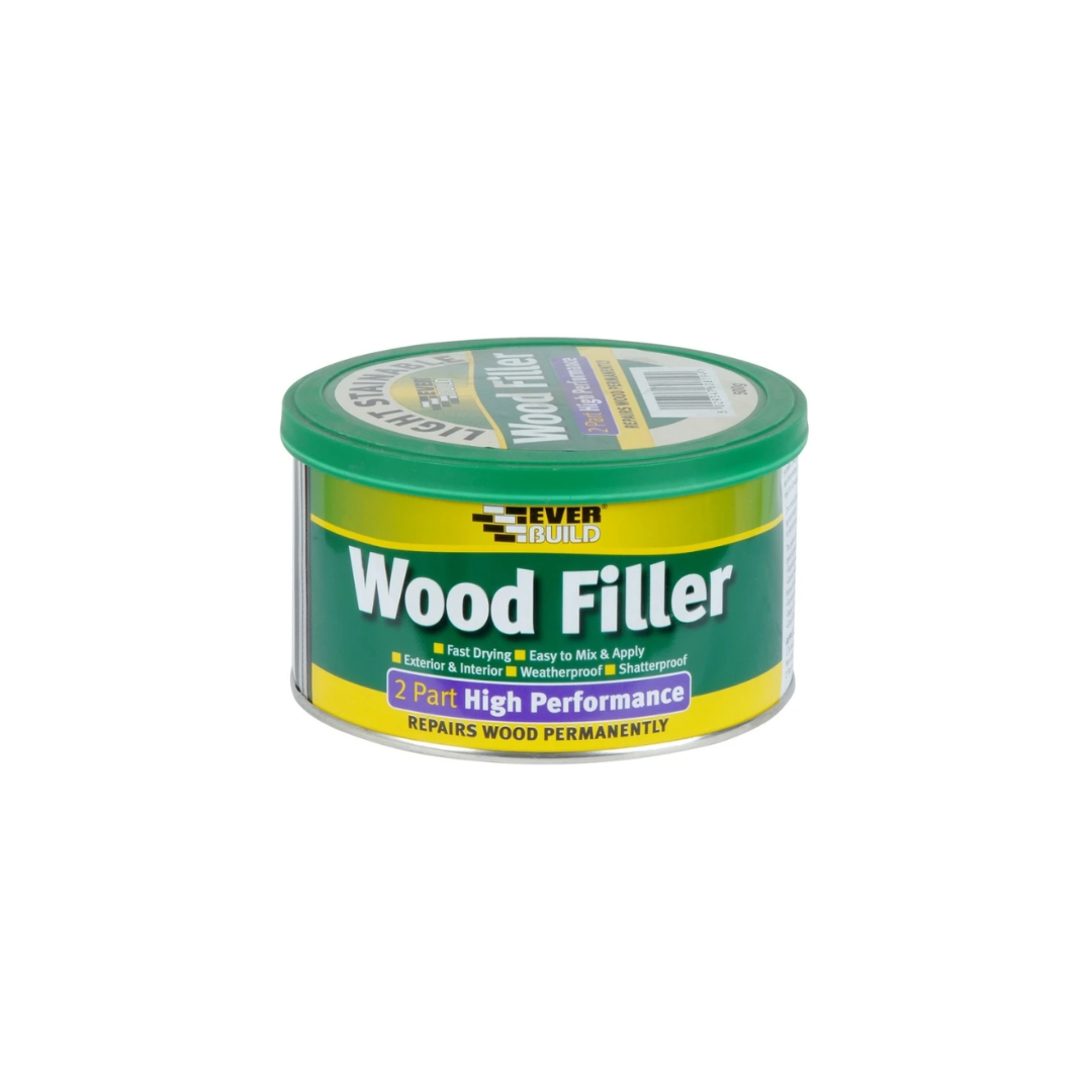 Everbuild 2 Part Wood Filler 500G - WHITE