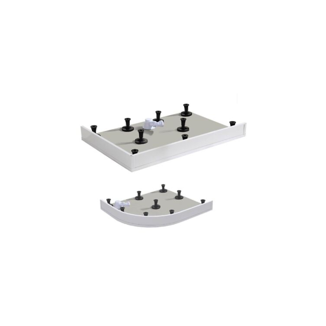 Trade Shower Tray - Riser Leg Set With Plinth - Quad Trays