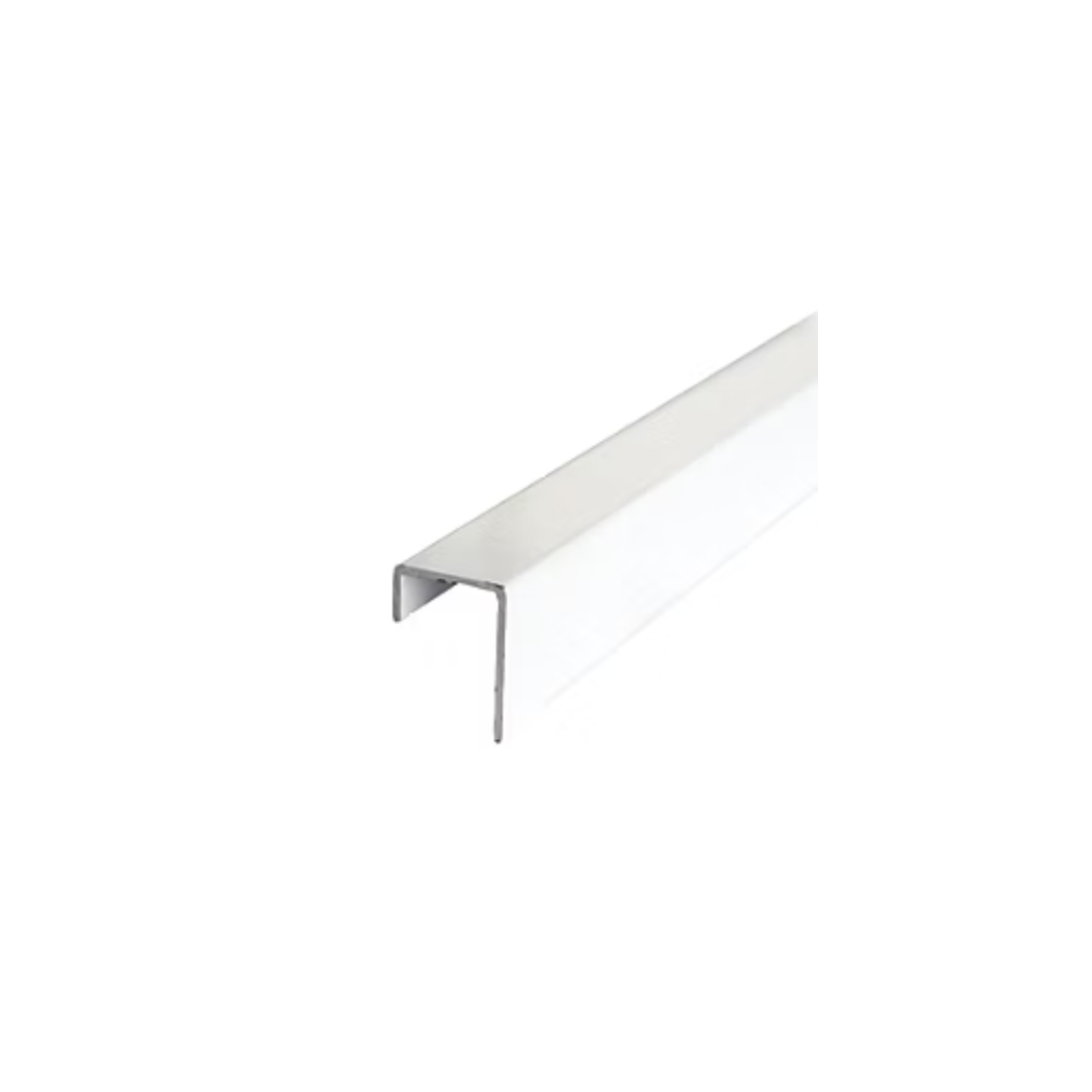 Wetwall Panel Trim - End Cap - White
