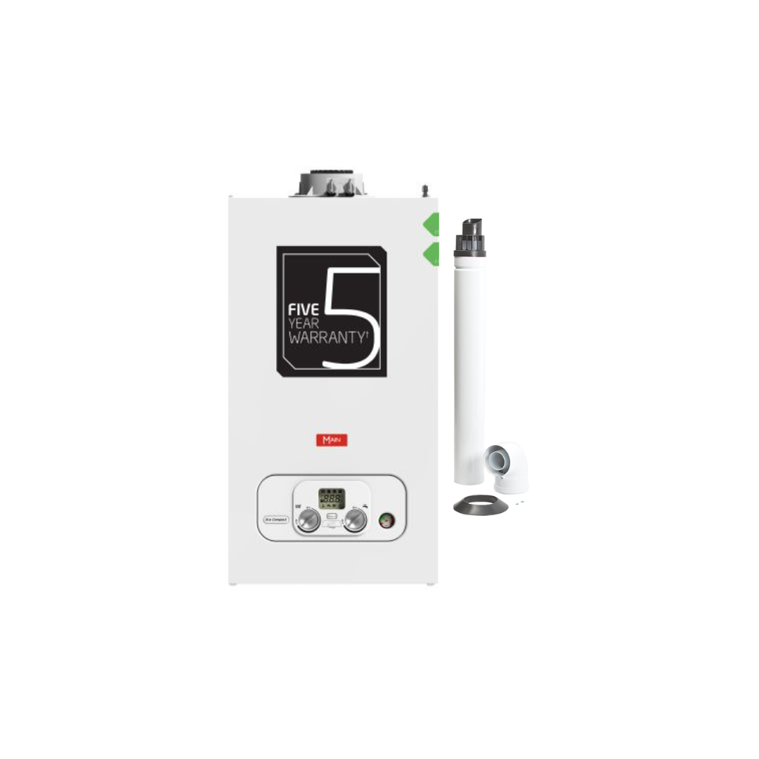 Main Eco 25kw and Flue Pack