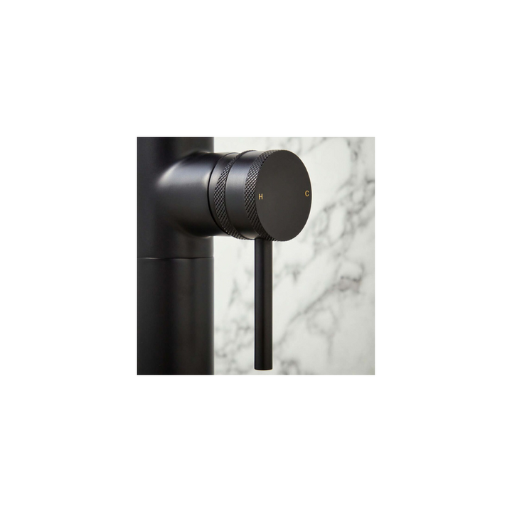 Core Freestanding Bath Shower Mixer Black