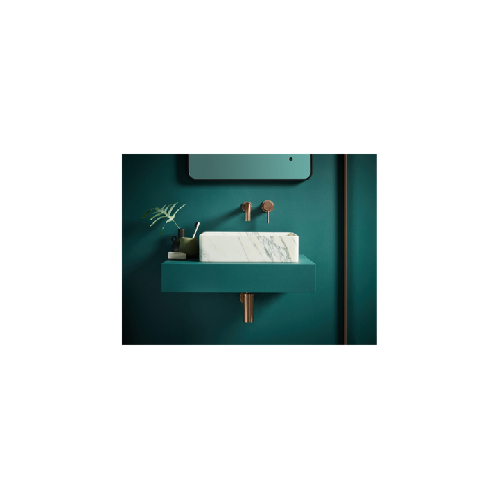 Core Wall Mounted Basin Tap Brushed Bronze