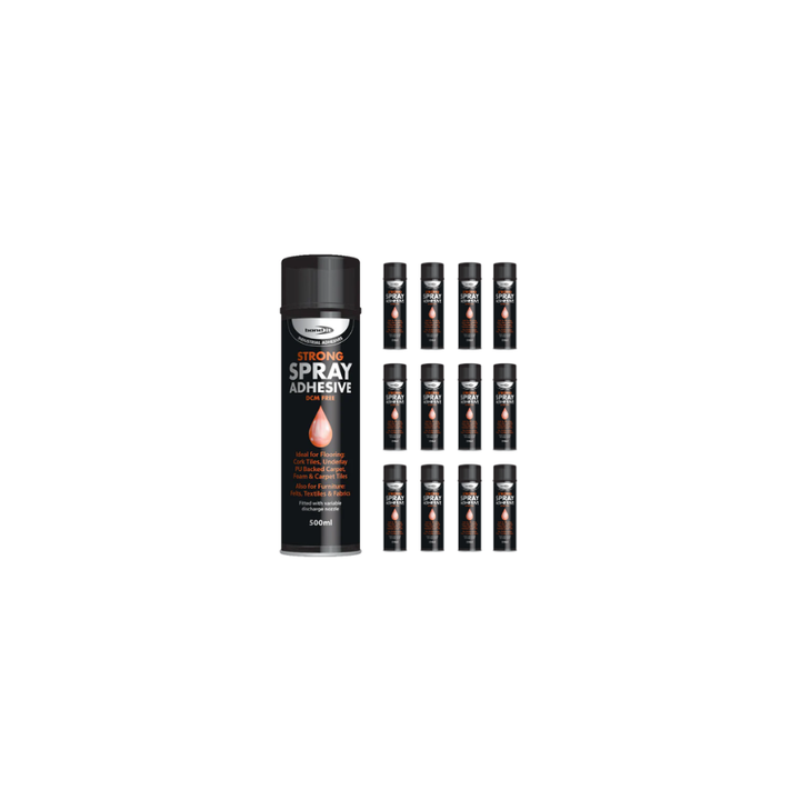 Bond it Heavy Duty Aerosol Spray Adhesive 500ml x 12