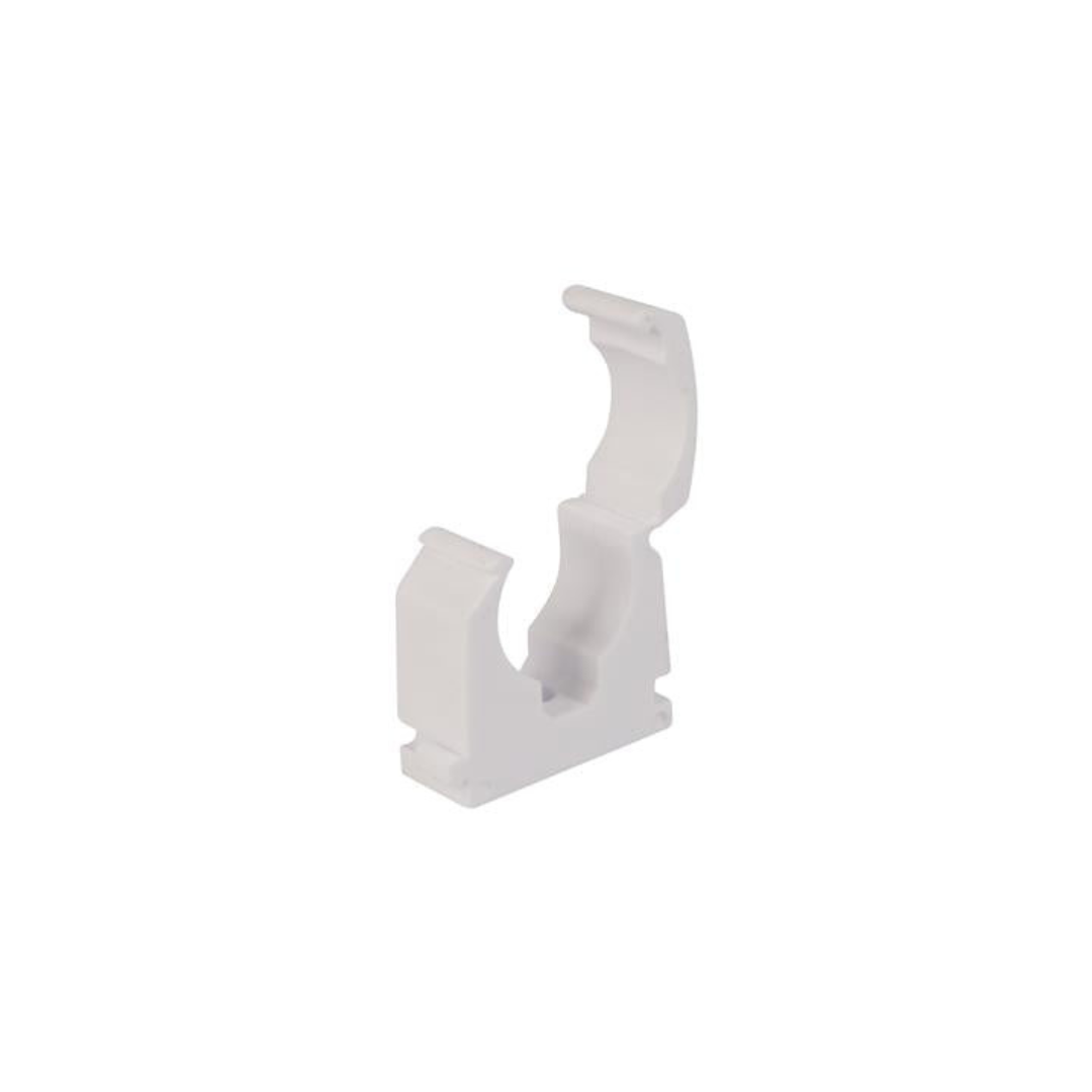 Talon 22mm Single Hinged Clip White