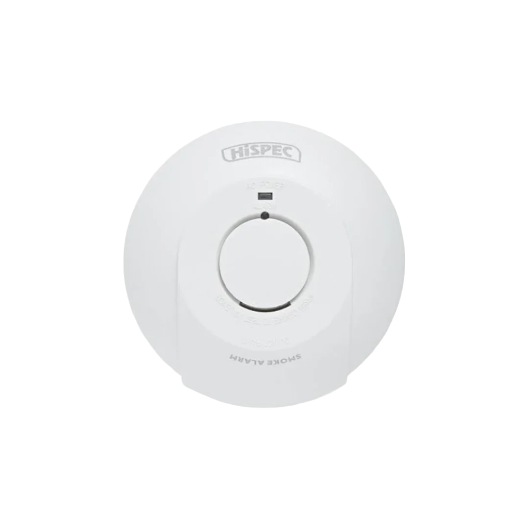 Hispec Fast Fix Mains Smoke Detector With 9v Battery Backup – Orion ...