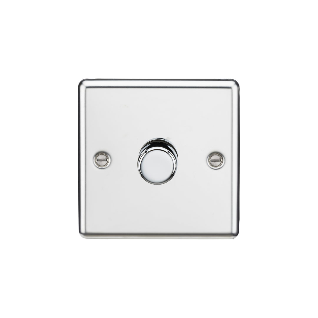 1G 2-way 10-200W (5-150W LED) Intelligent dimmer - Polished Chrome