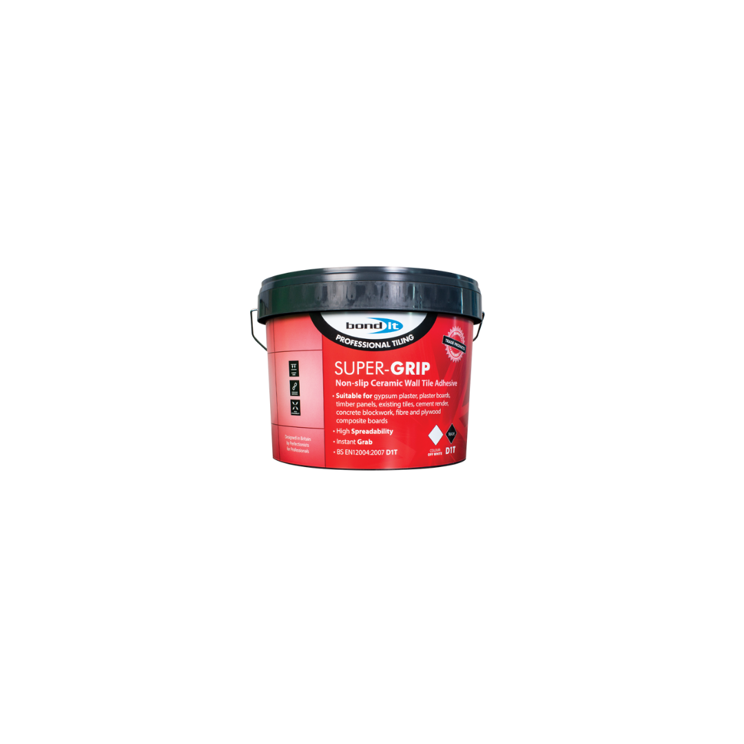 Bond It - Super Grip Tile Adhesive Trade Pack - Off White
