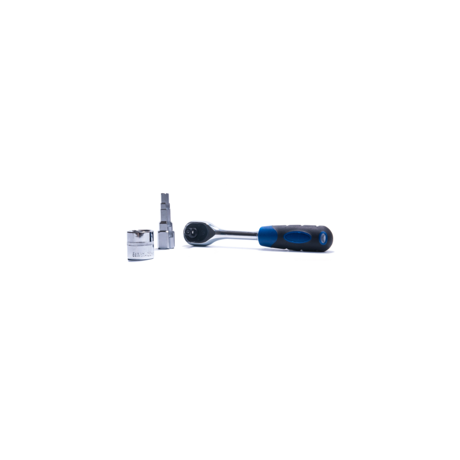 Todays Tools Multi Size Rad Valve Tail Key And Ratchet c/w 22mm Socket